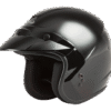 Of-2 Open-Face Helmet Black 2x