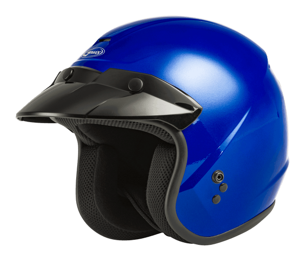 Of-2 Open-Face Helmet Blue Xs
