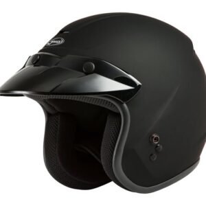 Of-2 Open-Face Helmet Matte Black 2x