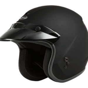 Of-2 Open-Face Helmet Matte Black Xs