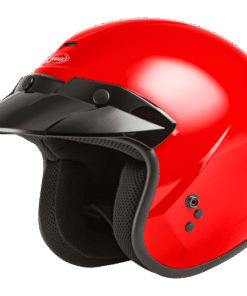 Of-2 Open-Face Helmet Red Xs