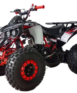 Alternative view of Outland Max 125cc Kids Sport ATV, 8-inch Wheels, Automatic with Reverse, Ages 12 and up – Red/Black