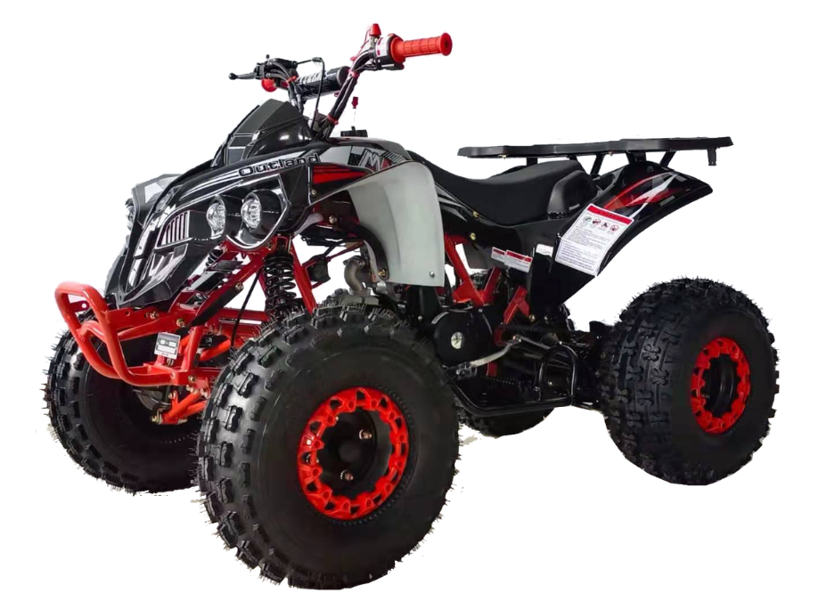 Outland Max 125cc Kids Sport ATV, 8-inch Wheels, Automatic with Reverse, Ages 12 and up – Red/Black - Image 2