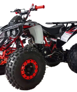Outland Max 125cc Kids Sport ATV, 8-inch Wheels, Automatic with Reverse, Ages 12 and up – Red/Black