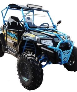 Alternative view of Predator 400FX UTV Side-by-Side, Electric Start, Shaft-Drive Automatic with Reverse, Ages 16 and up – Blue