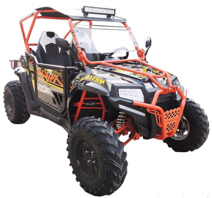 Predator 400FX UTV Side-by-Side, Electric Start, Shaft-Drive Automatic with Reverse, Ages 16 and up – Blue - Image 3