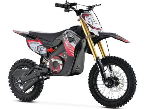 Pro Electric Dirt Bike, 36v 1200w Lithium, Ages 12 and up – Blue - Image 3