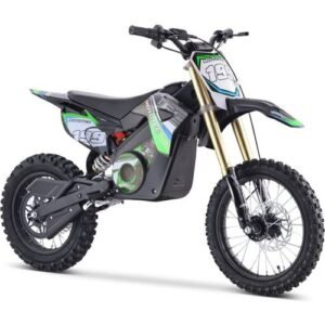 Pro Electric Dirt Bike, 48v 1800w Lithium – Green