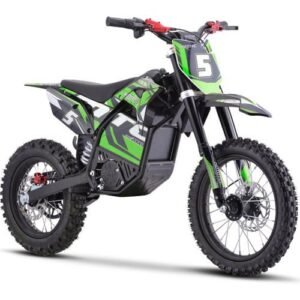Pro Electric Dirt Bike, 60v 2000w Lithium – Green