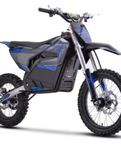 Alternative view of Pro Electric Dirt Bike, 72v 5000w Lithium, 17/14 inch Wheels – Green