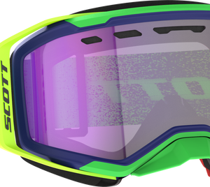 Prospect 2.0 Smb Ls Goggle Mdnt Prp/Sfty Ylw Ls Blue Chrm
