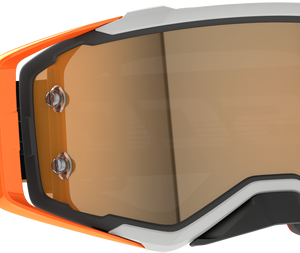 Prospect Amp Gogggle Grey/Orange Gold Chrome Works