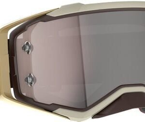 Prospect Goggle Beige/Brn Silver Chrome Works