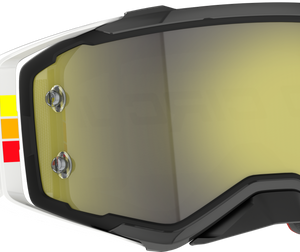 Prospect Pro Circuit Goggle Black/White Yellow Chrome Work