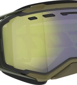 Prospect Snwcrss Goggle Kaki Grn/Neon Ylw Enhcr Chrm