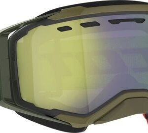 Prospect Snwcrss Goggle Kaki Grn/Neon Ylw Enhcr Chrm