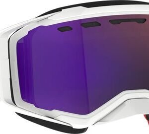 Prospect Snwcrss Goggle Wht/Blk Enhncr Purple Chrome