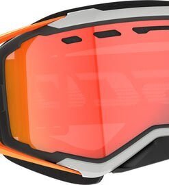 Prospect Snwcrss Ls Goggle Grey/Orange Red Chrome