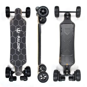 Alternative view of Raldey Bamboo V3S-AT Electric Skateboard