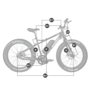 Alternative view of RAMBO The Savage 750W 48V Electric Mountain Bike Off-Road