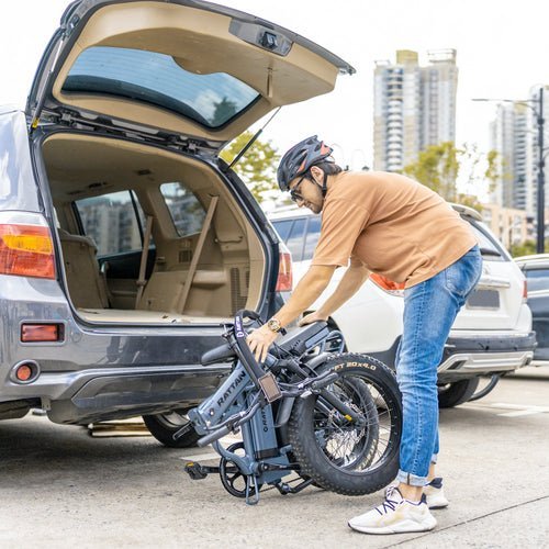 Rattan LM 750 PRO Folding 750W 48V Fat Tire Electric Bike - Image 3