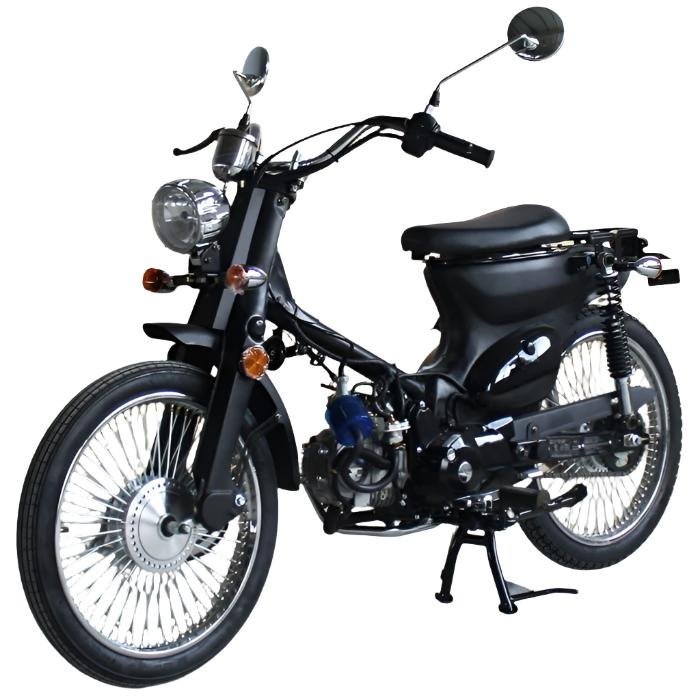 Rector 125 RTX Motorized Gas Bicycle, 125cc 4-Speed Manual – Red - Image 3