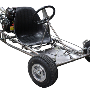 Alternative view of Road Rocket Go Kart **KIT**, Aluminum Tri-star Wheels – 5 in.