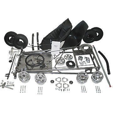 Road Rocket Go Kart **KIT**, Aluminum Tri-star Wheels – 5 in. - Image 4