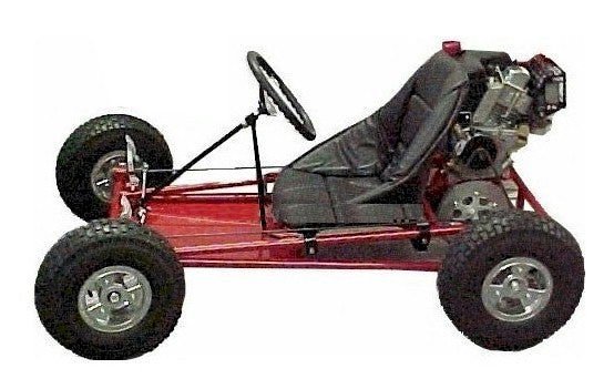 Road Rocket Go Kart **KIT**, Aluminum Tri-star Wheels – 5 in. - Image 3