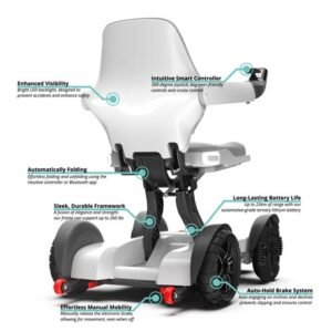 Alternative view of Robooter X40 Power Wheelchair | Intelligent Electric Powered Wheelchair