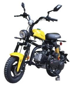 Alternative view of Rogue 150cc Street Mini Motorcycle, DOT Approved Street Legal – Yellow