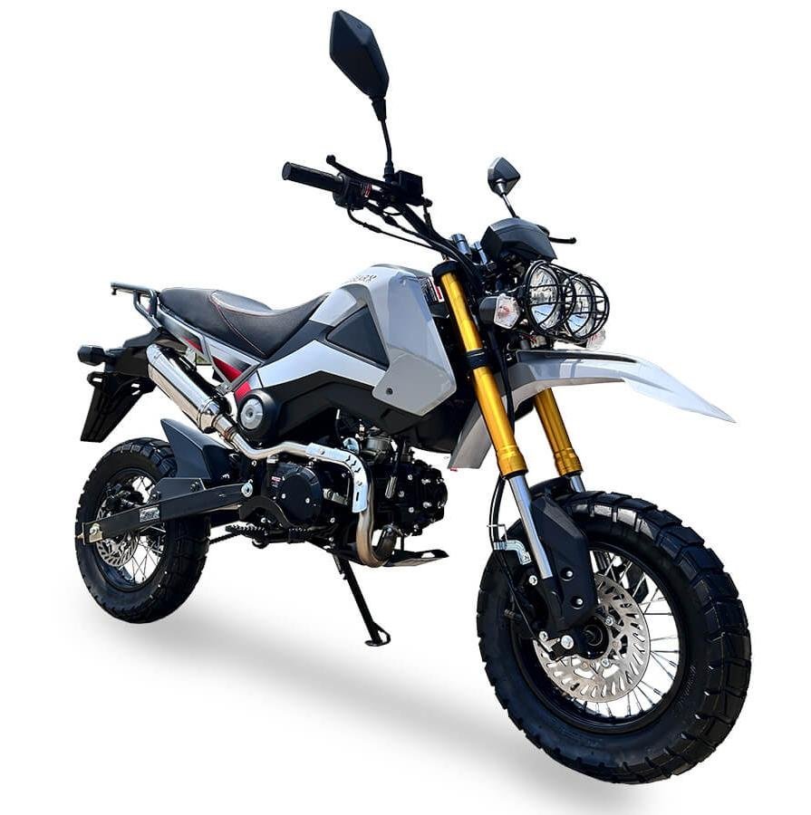 Rogue ADV 125cc Enduro Motorcycle, 4-Speed Manual, 12-inch Wheels – Red - Image 3