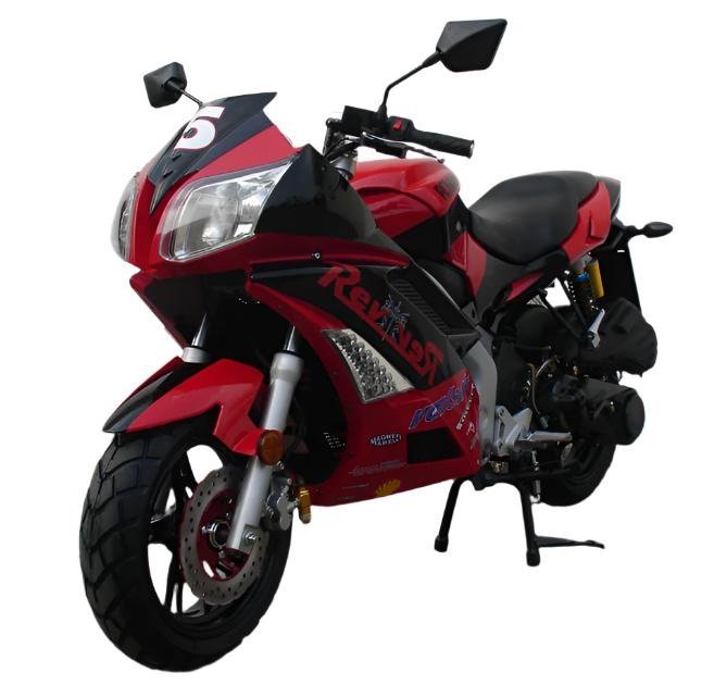 Roma 150 Street Sport Motorcycle, Automatic Shifting, 13-inch Alloy Wheels – Green - Image 4