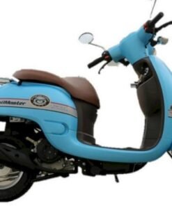 Alternative view of Romeo 50N Scooter, Street Legal – Red