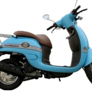 Alternative view of Romeo 50N Scooter, Street Legal – Red