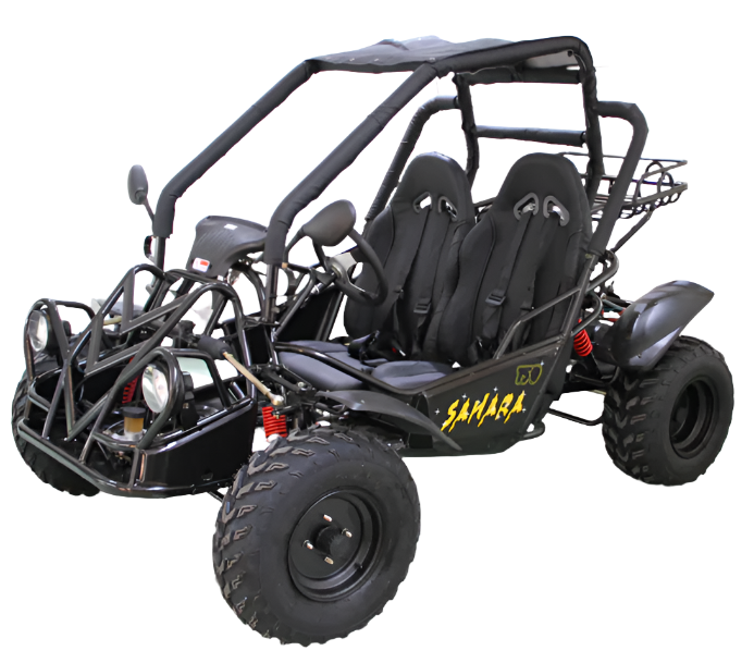 Sahara 150cc Buggy Go Kart, Electric Start, Automatic with Reverse, Ages 16 and up – Black - Image 2