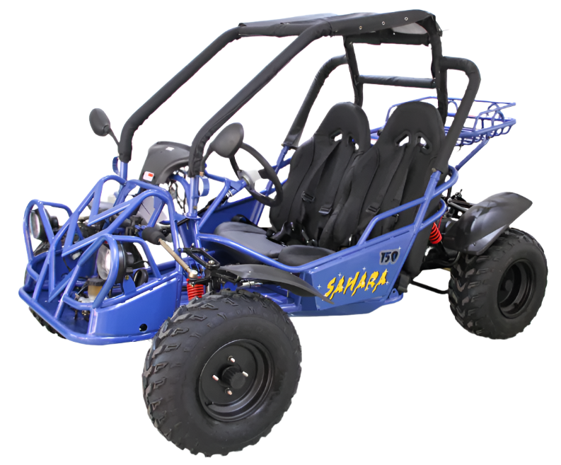 Sahara 150cc Buggy Go Kart, Electric Start, Automatic with Reverse, Ages 16 and up – Black - Image 3