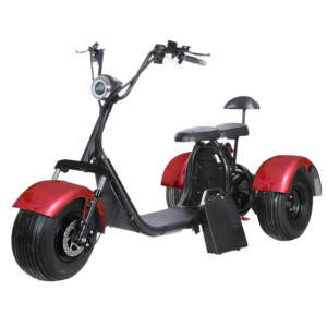 Alternative view of SoverSky T7.0 60V/20Ah 2000W Electric Trike Scooter