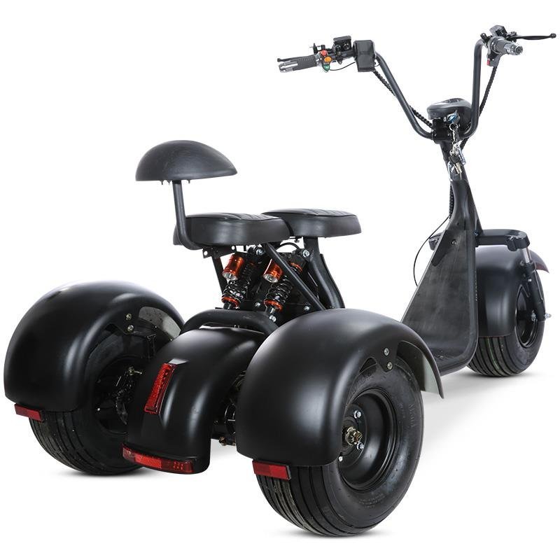 SoverSky T7.0 60V/20Ah 2000W Electric Trike Scooter - Image 4