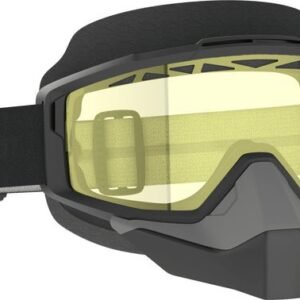Split Otg Snwcrss Goggle Black/White Yellow Lens