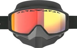 Split Otg Snwcrss Ls Goggle Blk/Wht Red Chrome