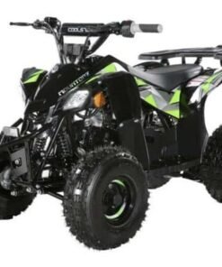 Sportster Mini 110cc Kids ATV, Electric Start, Automatic, Parental Remote Control, Kids Ages 4-9 – Black