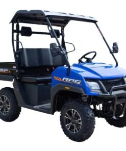 Alternative view of SSV 200 EFI UTV Side-by-Side, Automatic with Reverse, Deluxe Alloy Wheels, Dump Bed, Fully Assembled – Blue