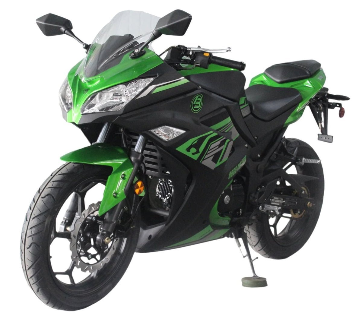 Super Sport 125cc Motorcycle, 4-Speed Manual, Hydraulic Disc Brakes, 17-inch Alloy Wheels – Green - Image 2