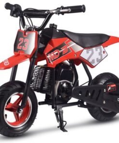 Alternative view of Supermoto Kids Gas Dirt Bike, 50cc 2-Stroke, Ages 6 and up – Red