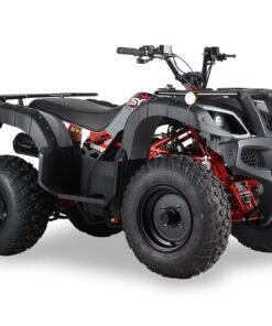 SYX 150 Utility ATV, 3-Speed Semi-automatic with Reverse – Grey/Red