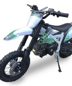SYX Moto 60cc Kids Dirt Bike, Automatic Shifting, Electric Start, Ages 8 and up – Green