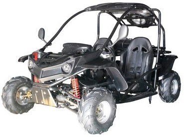 T-REX 125cc Kids Gas Powered Go Kart, Electric Start, Automatic with Reverse, Ages 8 and up – Blue - Image 3