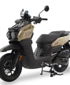 Alternative view of Tank 150cc Street Scooter, Automatic Shifting, Full Disc Brakes, 12 inch Wheels, LED Lights – Quicksand