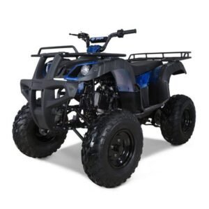 Tao Bull 150cc Utility ATV, Electric Start, Automatic with Reverse, 10-inch Wheels – Blue